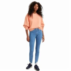 Levi's - 711 Skinny Distressed Jeans